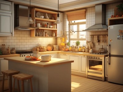 3D Kitchen Animation