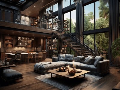 3D Loft House Pictures Design Inspiration Images Interior Living Room By Mda