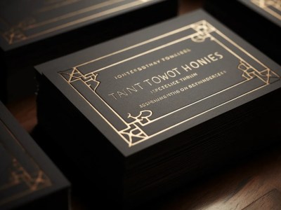 Deco Inspired Business Card By Brandon_Tony