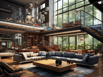 Home Interior Design  The Modern Loft Design