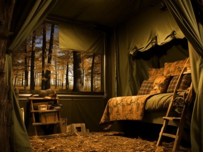 Interior Tent Bedroom