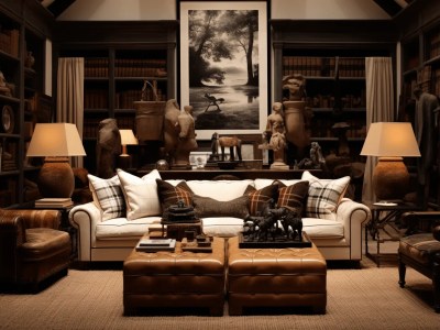 Leather Living Room