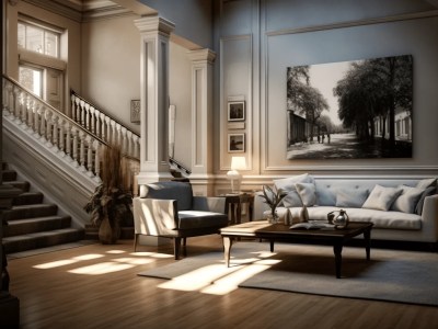 Living Room Image Of A Beautiful Old Mansion