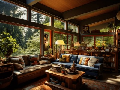Living Room With Windows