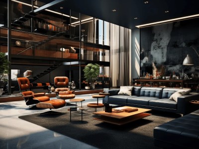 Living Rooms In Modern Buildings
