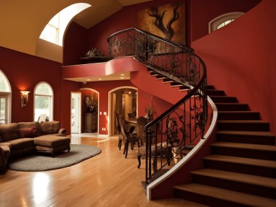 Staircase In Living Room
